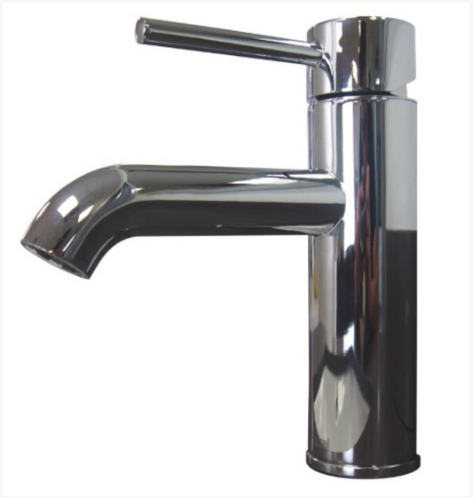 SINGLE HANDLE CHROME BATHROOM FAUCET