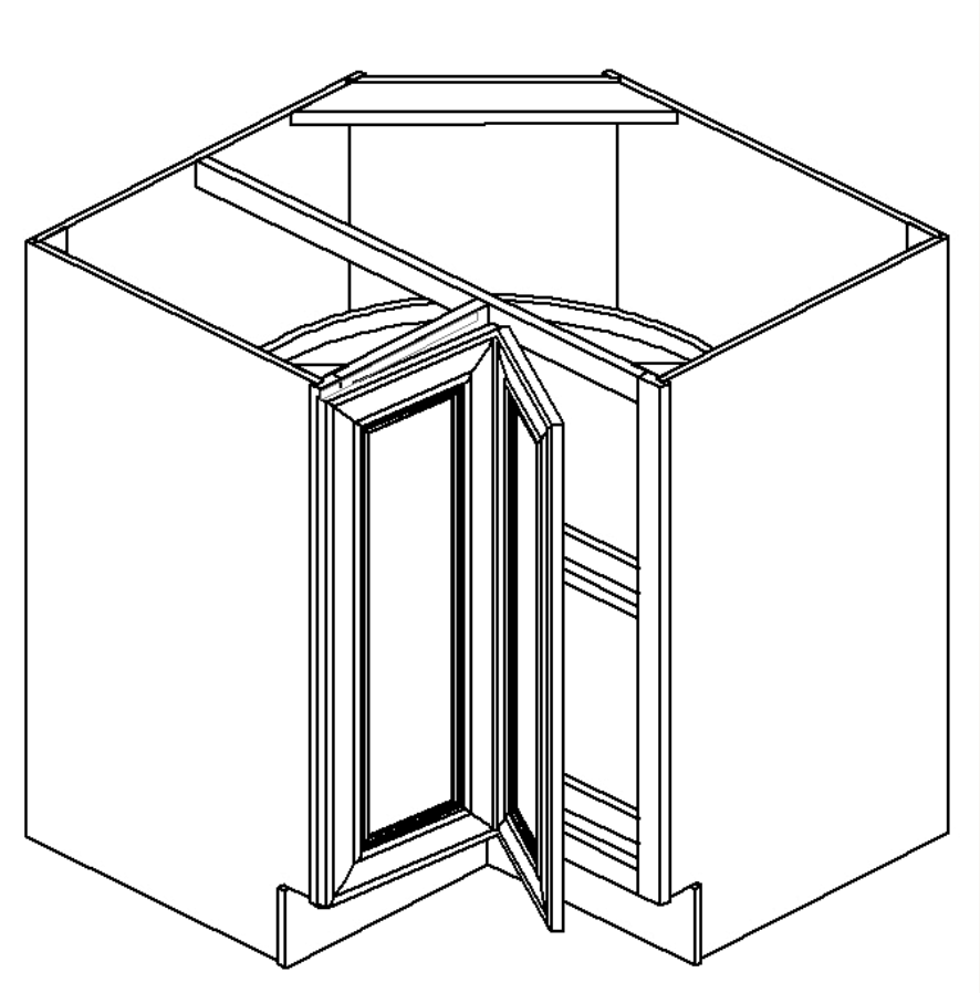 BASE LAZY SUSAN 36' W/O TURNABLE TRAY