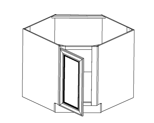 DIAGONAL CORNER BASE 36'