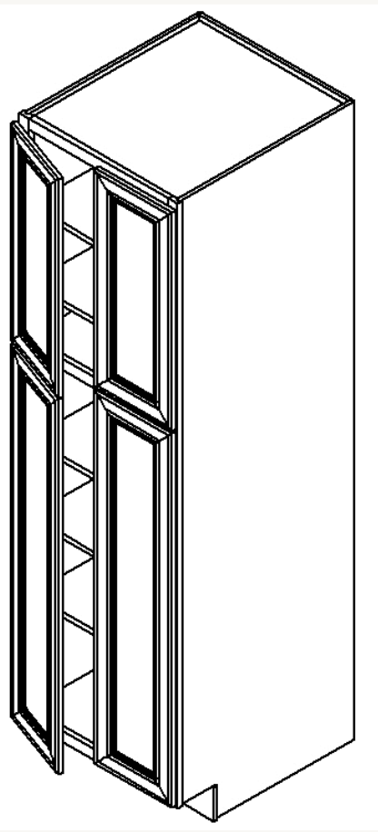 PANTRY 24' X 96' X 24' W/O DRAWER